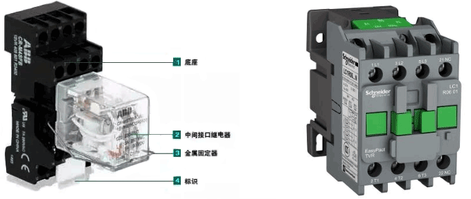 中间继电器和接触器