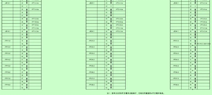 PT端子图 PT端子图