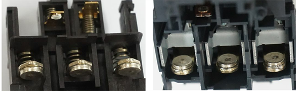 全新接触器的主触头 全新接触器的主触头