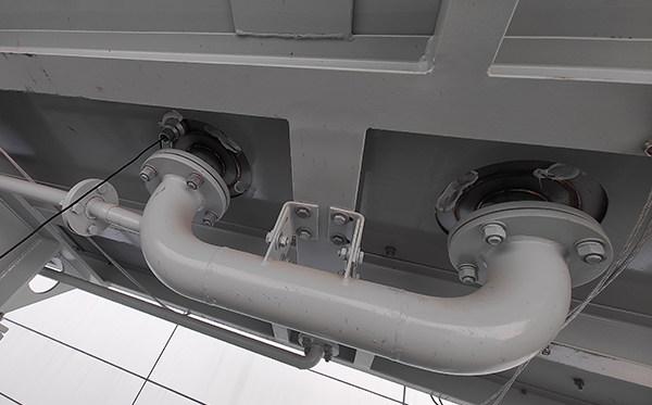 变压器油枕超声波液位计测量探头安装